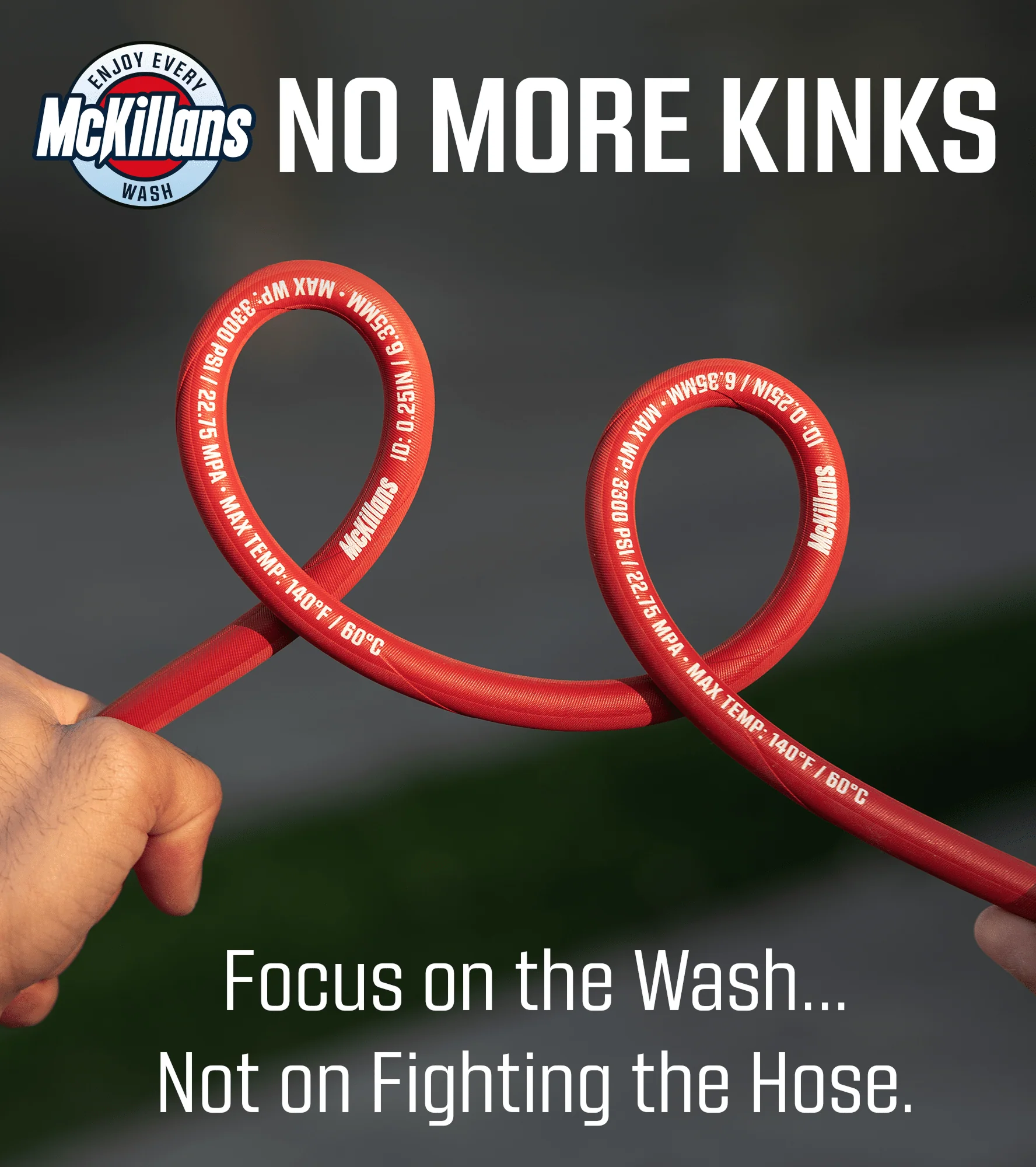 M22 Pressure Washer Hose 1/4" x 50FT - Image 2