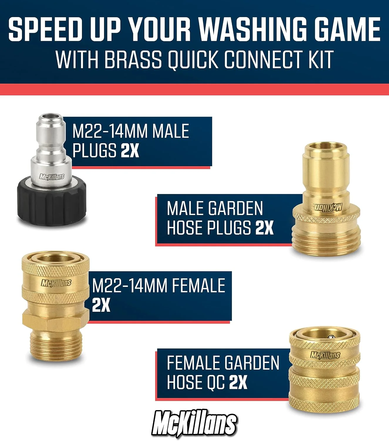 Brass Quick Connect Kit - Image 2