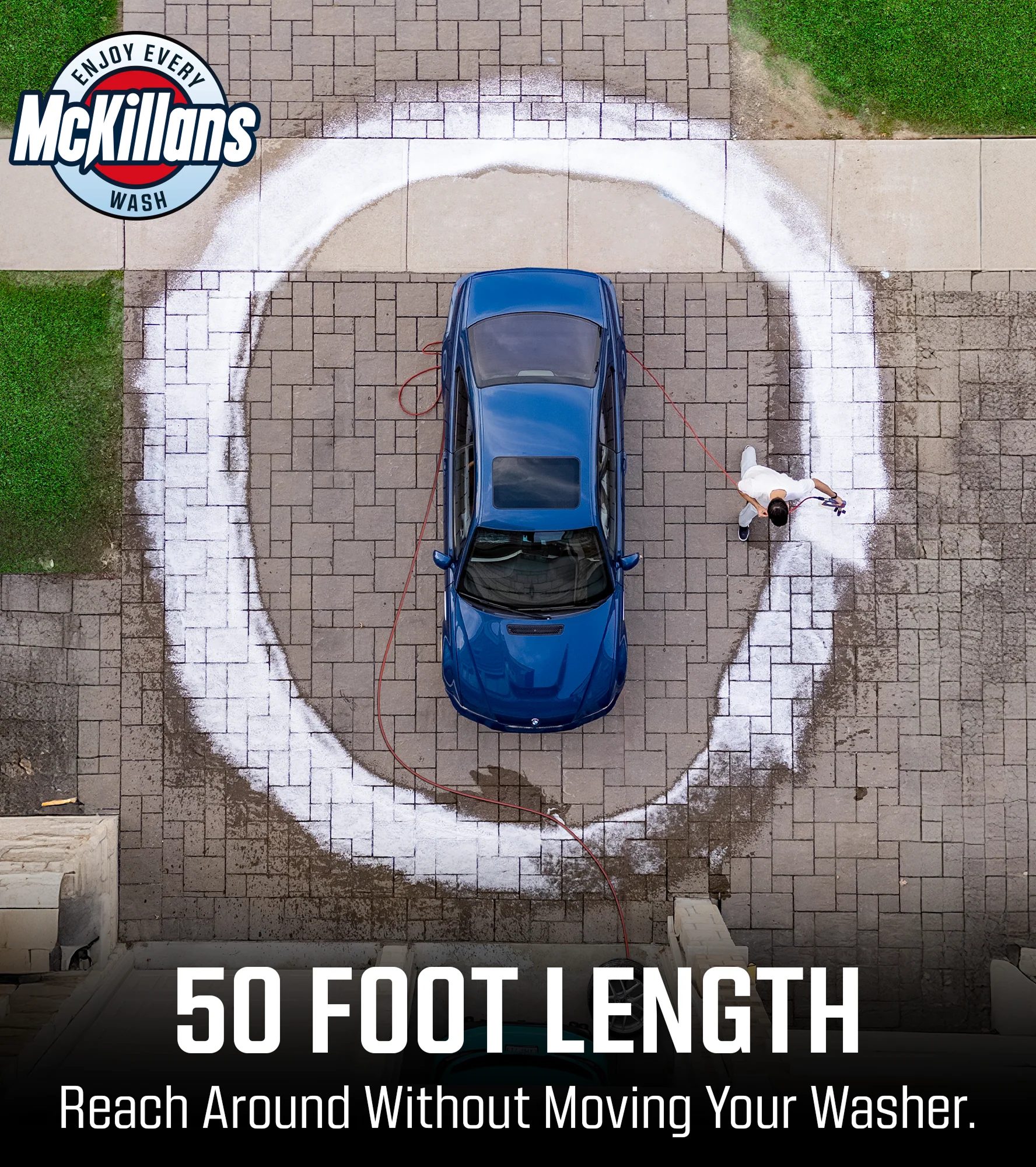 QC Installed Pressure Washer Hose 1/4" x 50FT - Image 5