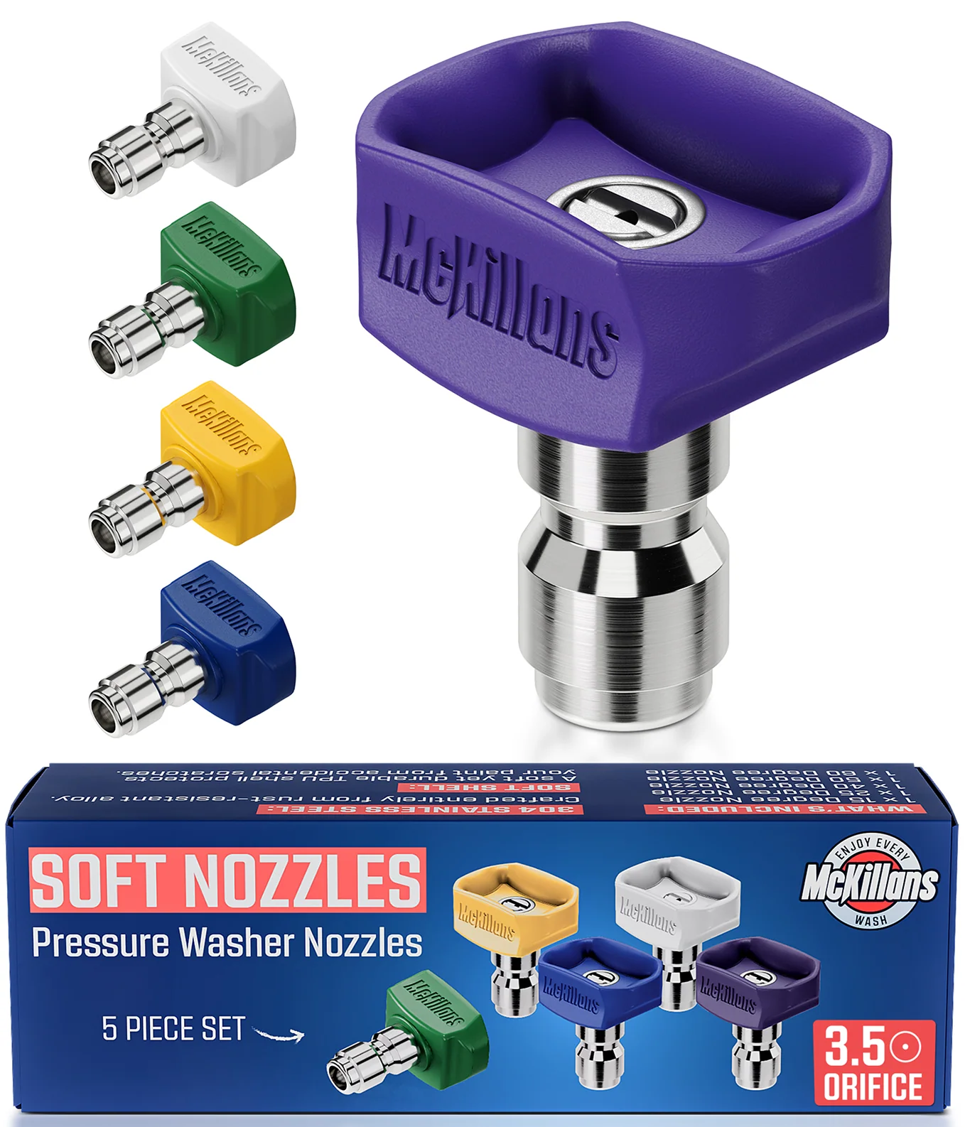 Soft Nozzles (15°, 25°, 40°, 50°, 60°) - Image 3